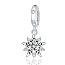 Silver Charm Collection 925 Sterling Silver Dazzling CZ Beads fit Bracelets & Bangles Jewelry