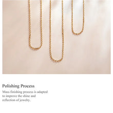 Sterling Silver Basic Cable Chain Necklace