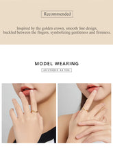 Gold Vintage Double Square Crown Victoria Ring