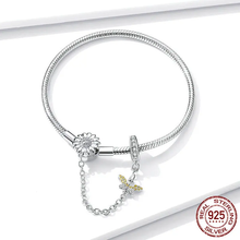 Sunflower and Honeybee Bracelet