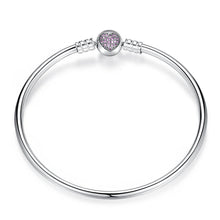 Pink Heart Bangle & Bracelet