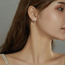 Asymmetric Star Drop Earrings
