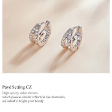 Sterling Silver Classic Geometry Earrings