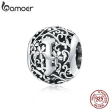 Sterling Silver Retro Letter Charms