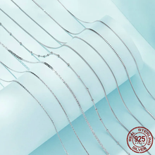 Sterling Silver Lobster Clasp Adjustable Necklace