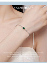 Luxurious Green Zircon Chopin Bracelet