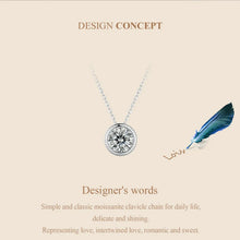 White Gold Plated Moissanite