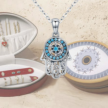 Trendy Fatima's Guarding Hand Pendant Hamsa Lucky Necklaces