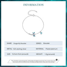 Green and Blue Enamel Dragonfly Bracelet