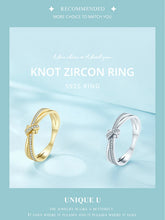 Vintage Knot Band Rings