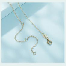 Sterling Silver The shape of love Chain Necklace