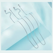 Sterling Silver Lobster Clasp Adjustable Necklace