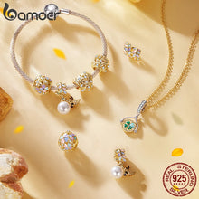 Sterling Silver Autumn Gold Leaves Charms