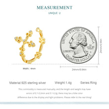 Retro Pattern Cross Ring