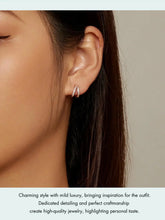 Sterling Silver Classic Geometry Earrings