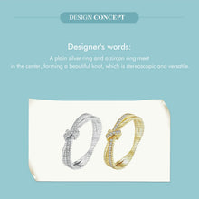 Vintage Knot Band Rings