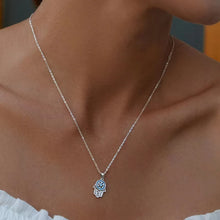 Trendy Fatima's Guarding Hand Pendant Hamsa Lucky Necklaces