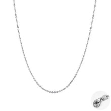 Sterling Silver Basic Cable Chain Necklace