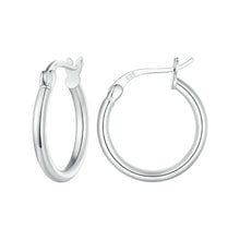 Sterling Silver Bold Classic Hypoallergenic Hoop Earrings