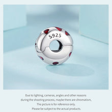 Sterling Silver Red Heart Charm