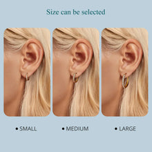 Sterling Silver Classic CZ Huggie Hoop Earrings