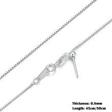 Sterling Silver Lobster Clasp Adjustable Necklace