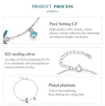 Green and Blue Enamel Dragonfly Bracelet