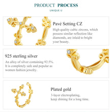 Retro Pattern Cross Ring