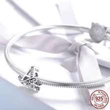 Letter Retro Charms Alphabet Beads Fit Charm Bracelet