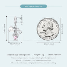 Sterling Silver Angel Love Pendant Faith Guard Charm Peace Dove Beads