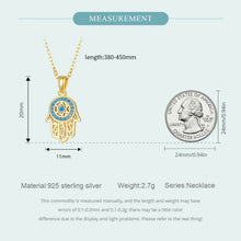 Trendy Fatima's Guarding Hand Pendant Hamsa Lucky Necklaces