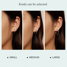 Sterling Silver Bold Classic Hypoallergenic Hoop Earrings