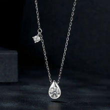 White Gold Plated Moissanite