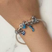 Sterling Silver Pumpkin Carriage Bead Magic Dancing Shoes Pendant Charms