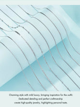 Sterling Silver Lobster Clasp Adjustable Necklace