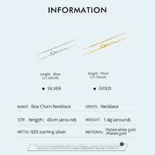 Box Chain Super Thin & Strong Necklace