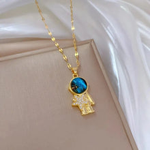 Light Luxury Titanium Steel Star Series Necklace