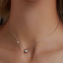 White Gold Plated Moissanite