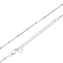 Sterling Silver Lobster Clasp Adjustable Necklace