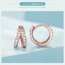 Sterling Silver Classic Geometry Earrings