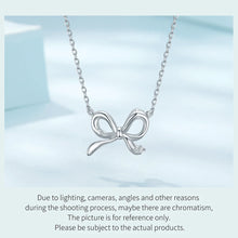 Sterling Silver Bowknot Chain Necklace
