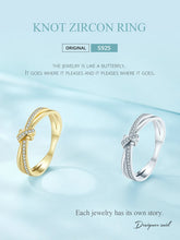 Vintage Knot Band Rings