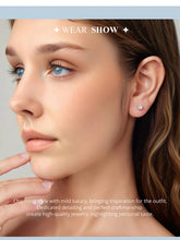 Sterling Silver Mini Star Stud Earrings