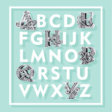 Letter Retro Charms Alphabet Beads Fit Charm Bracelet