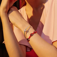 Pink Heart Bangle & Bracelet