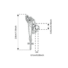 Sterling Silver Angel Love Pendant Faith Guard Charm Peace Dove Beads