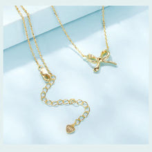 Sterling Silver Bowknot Chain Necklace