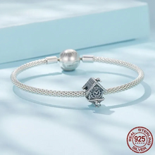 Sterling Silver Angel Love Pendant Faith Guard Charm Peace Dove Beads