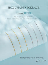 Box Chain Super Thin & Strong Necklace