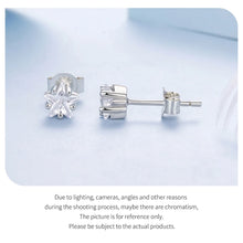 Sterling Silver Mini Star Stud Earrings